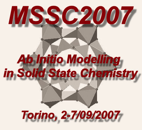 ab-initio MSSC2007